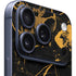 Black and Gold Scattered Marble iPhone 17 Pro Skin